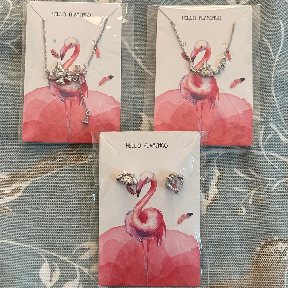 Silver-Tone Jewelry Set